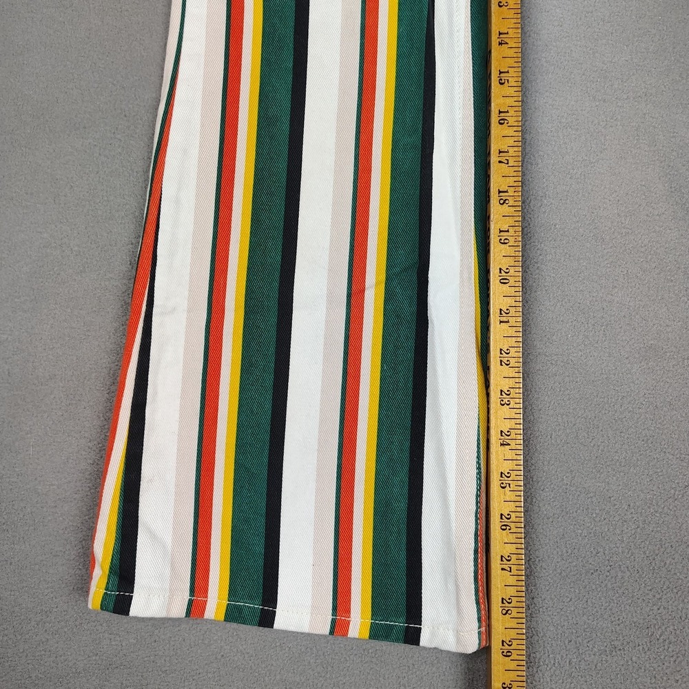 BDG Bell Bottom Jeans Women‎ 26 Colorful Striped Hippie Festival Flare Leg 26x29 - Picture 3 of 11